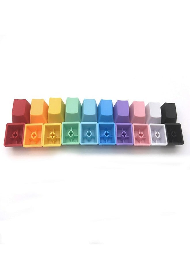 Elacgap OEM Profile Blank Keycaps PBT Rainbow Mixed Colors 1U R4 Keycap for MX switches Mechanical Keyboard (Mixed Colors, 100pcs) - Image 2