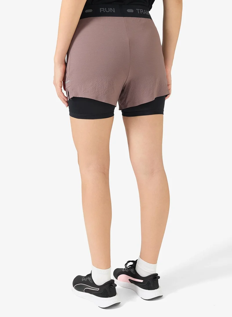 Sun and Sand Sports Brown Women's Active Skort for Women | Best Price UAE