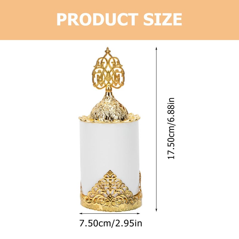 Matte Black And White Ceramic Incense Holder Censer for Aroma Therapy Home Decor - Image 2