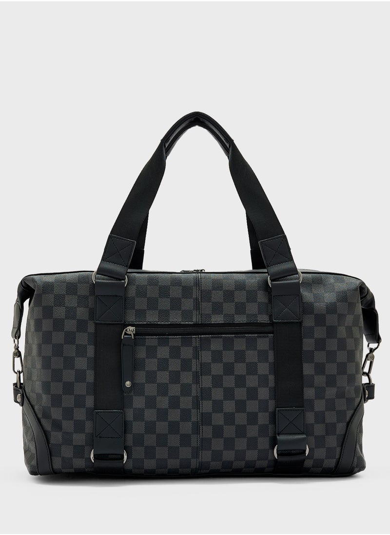 Robert Wood Printed Duffle Bag  - Image 2