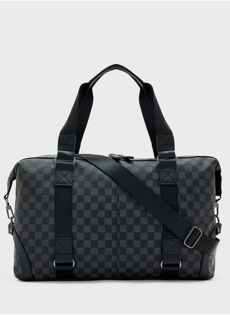 Robert Wood Printed Duffle Bag  - Image 1
