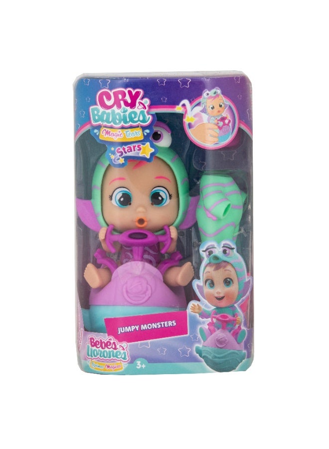 Cry Babies Magic Tears Stars Jumpy Monsters - Jojo | Collectible Doll Figure | Cries Real Tears | Gift for Kids - Image 2