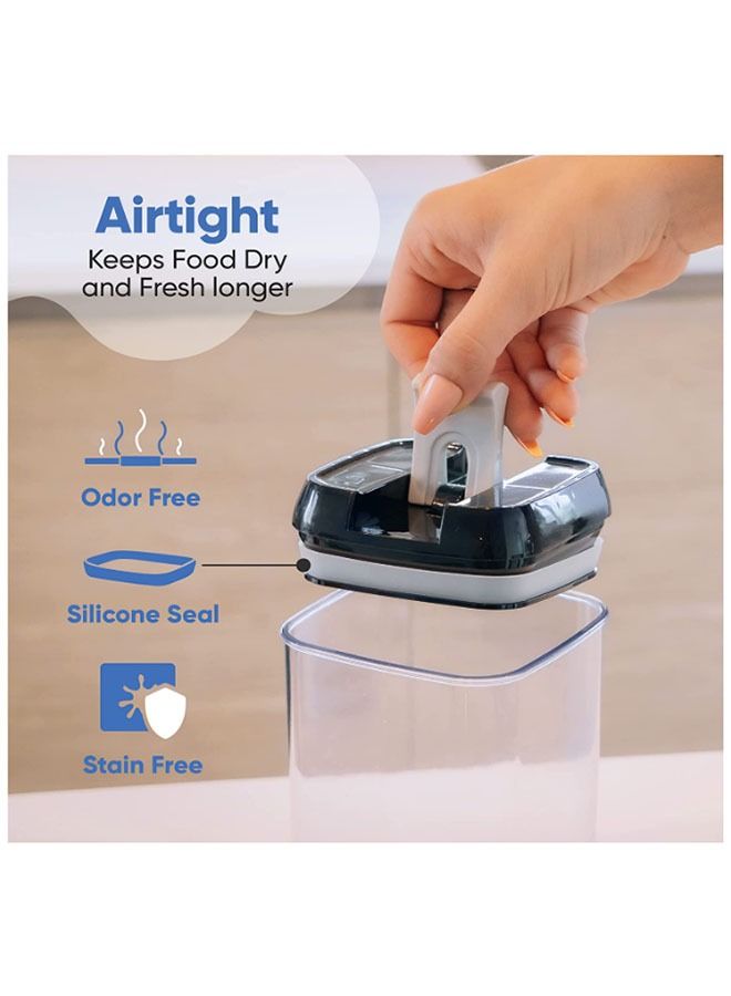 HOMESTAR Airtight Food Storage Containers with Lids Set of 7 BPA Free for Kitchen Pantry Organization and Dishwasher Safe - Image 3