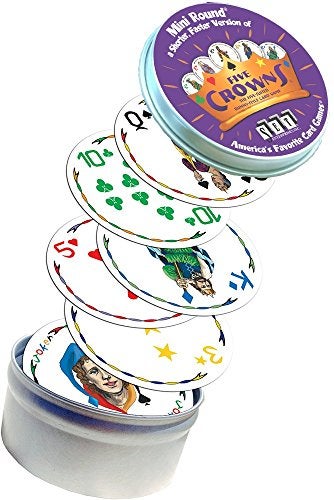 Set Enterprises Five Crowns Mini Round Card Game - Image 4