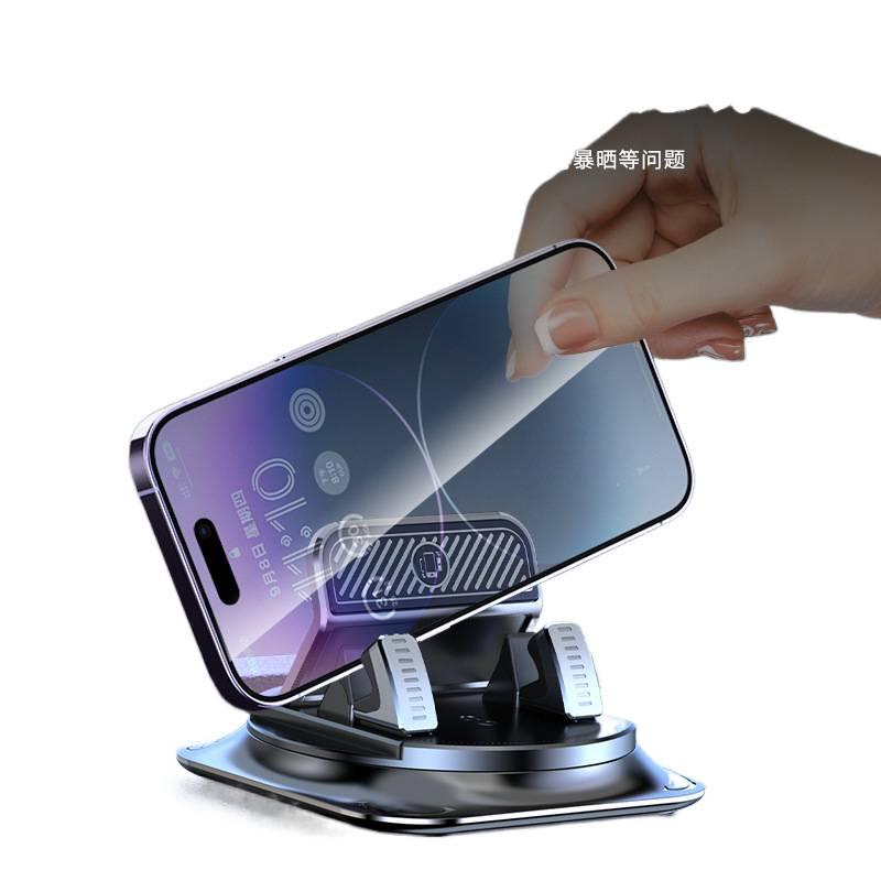 Car Phone Holder Silicone in Black with Universal Fit - Image 4