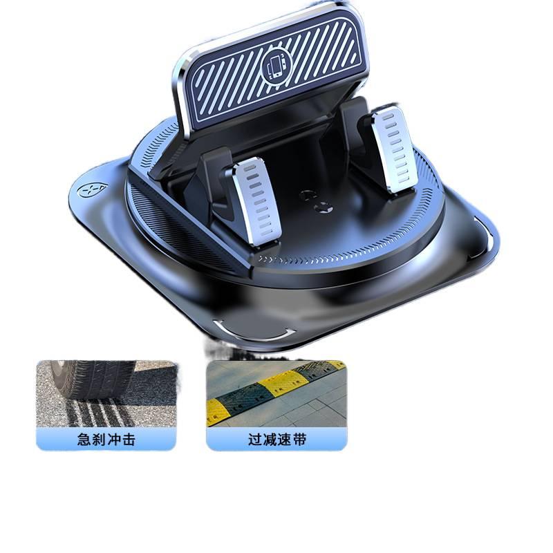 Car Phone Holder Silicone in Black with Universal Fit - Image 2