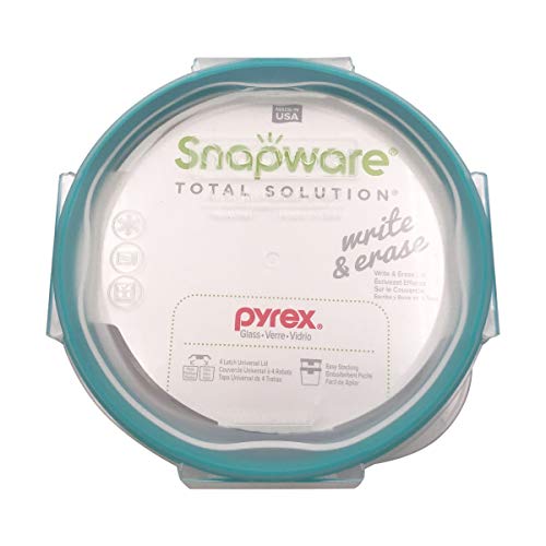 Snapware 4-Cup Total Solution Round Food Storage Container, Glass - Image 1