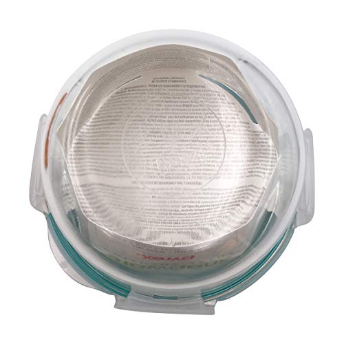 Snapware 4-Cup Total Solution Round Food Storage Container, Glass - Image 2
