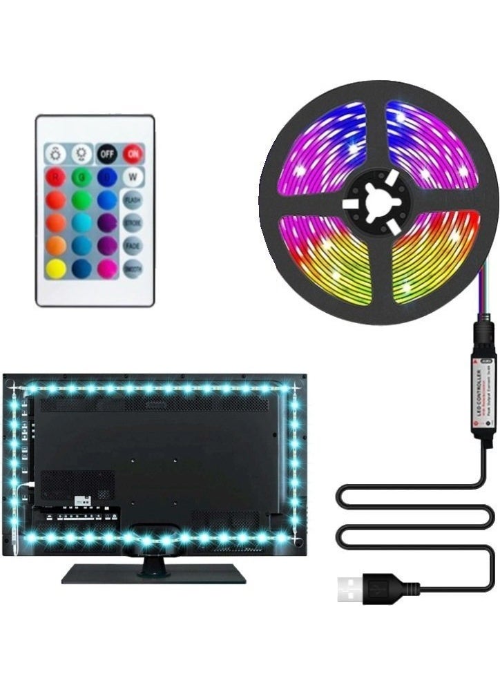 CATA طقم إضاءة خلفية LED RGB للتلفزيون CT-4566 بطول 3 أمتار  - Image 2