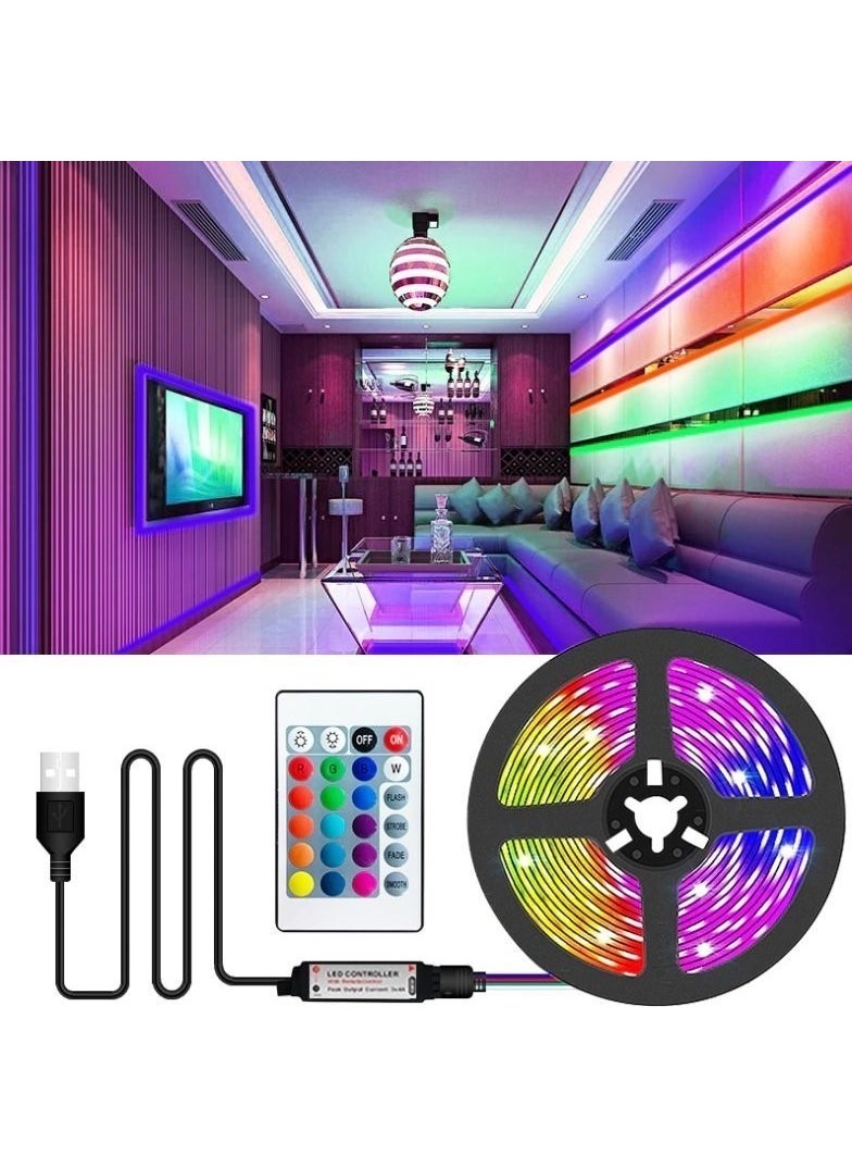 CATA طقم إضاءة خلفية LED RGB للتلفزيون CT-4566 بطول 3 أمتار  - Image 1