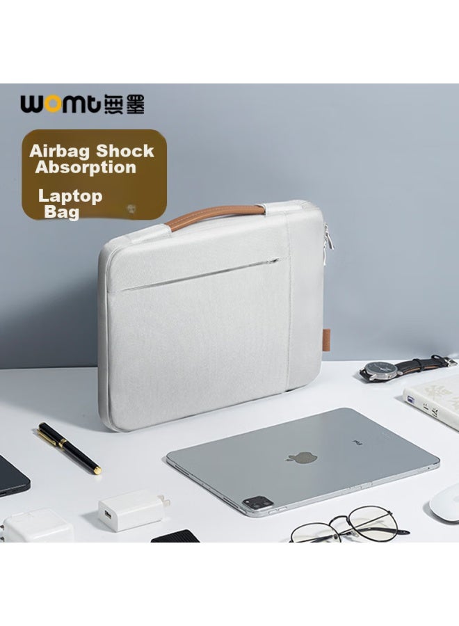 Womt Laptop Sleeve Compatible With Apple Macbook Air 13-inch Pro, Huawei Matebook 14s, Lenovo Xiaoxin Air, Inner Protective Case With Handle - Image 1