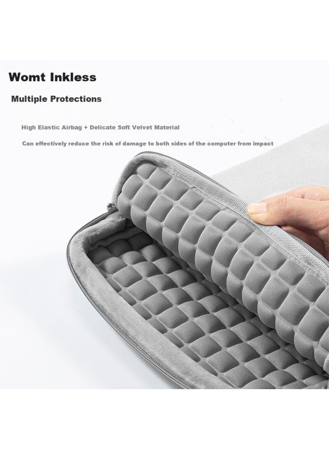 Womt Laptop Sleeve Compatible With Apple Macbook Air 13-inch Pro, Huawei Matebook 14s, Lenovo Xiaoxin Air, Inner Protective Case With Handle - Image 3