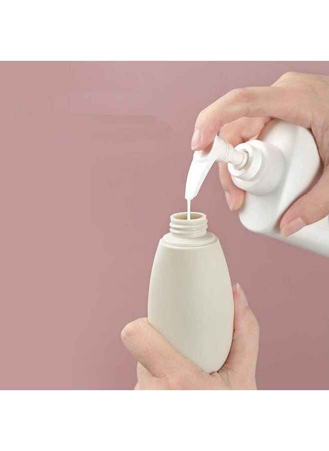 COOFANDY - COOFANDY 3 Pcs Silicone Travel Bottles for Toiletries, BPA Free Travel Containers Set Leak Proof Refillable Squeezable Travel Accessories for Shampoo Conditioner Lotion (100 ml) - Image 1