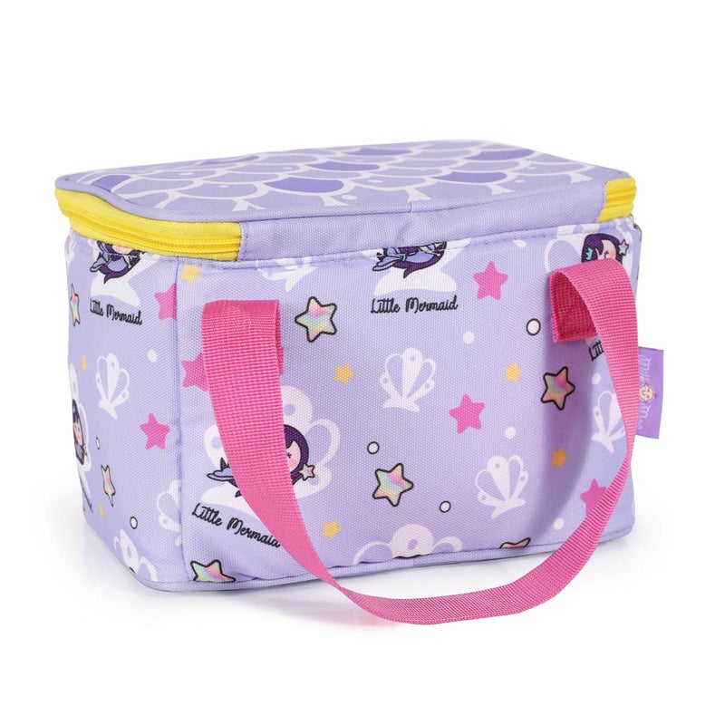 Milk & Moo Kids Lunch Bag, Insulated Lunch Bag For Kids, Lightweight, Little Mermaid Design Cooler Thermal Bag For Toddler Boys and Girls, Suitable For Pre-School, Kindergarten, Elementary Grade - Image 4