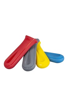 LODGE Lodge Hot Deluxe Silicone Handle Holder, One Size, Yellow  - Image 3