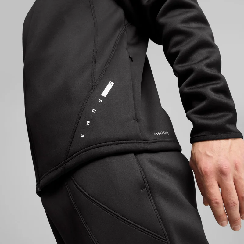 PUMA Cloudspun Techlbl Jacket Men's Crew Sweatshirt