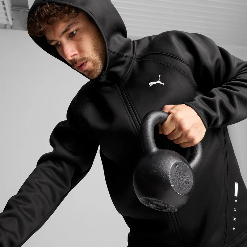 PUMA Cloudspun Techlbl Jacket Men's Crew Sweatshirt