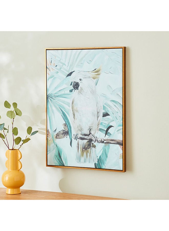 Gala Cacatua Framed Canvas 70 x 2.8 x 50 cm