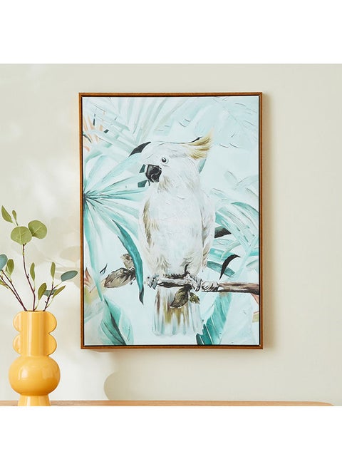Gala Cacatua Framed Canvas 70 x 2.8 x 50 cm