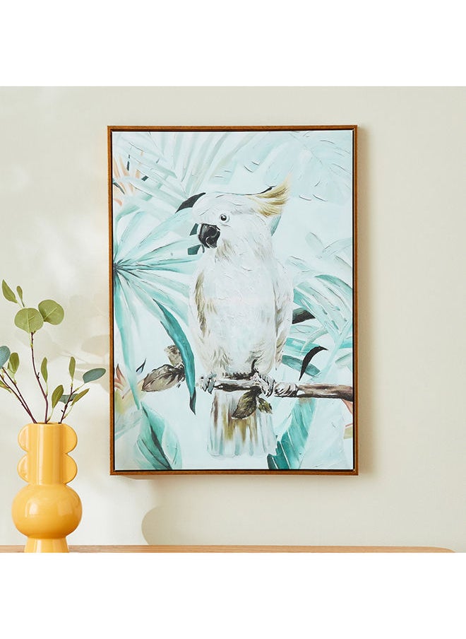 Gala Cacatua Framed Canvas 70 x 2.8 x 50 cm