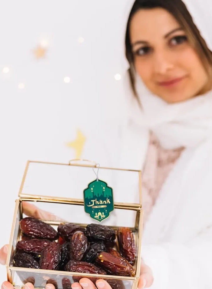 20 Pcs Thank You Tags for Ramadan/Eid (Green B), Thank You Tags, Eid Decorations, Ramadan Decorations, Tags for Ramadan Party, Eid Party Supplies - Image 3