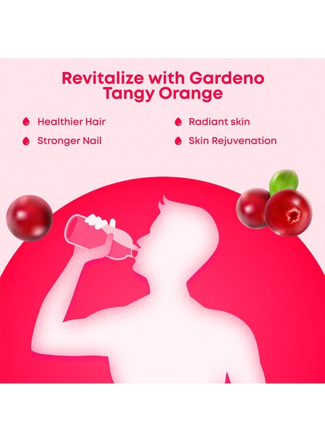 Gardeno - Hydrolyzed Marine Collagen Drink Mix With Natural Cranberry Flavour - 20 Sachets, 5gm Each - Image 1
