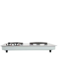 XPER Xper Electric Stove, 2 Burners, 2500 Watts, Stainless Steel - XPHP-801-20  - Image 3