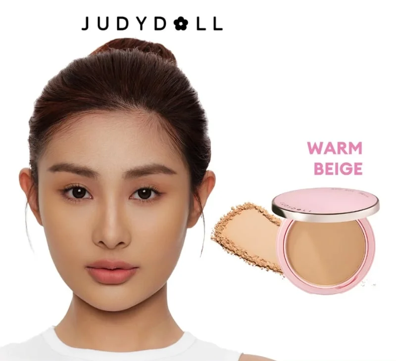 Judydoll Judydoll Pink Skin Matte 2-Way Cake Warm Beige