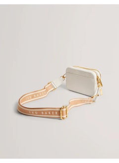 Ted Baker Baria Mini Webbing Faux Raffia Camera Bag  - Image 2