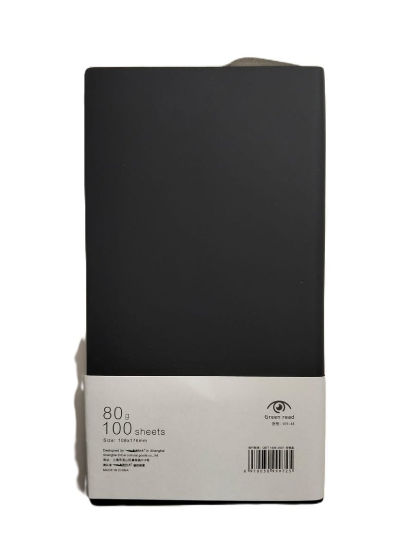 نوتة جلد اسود