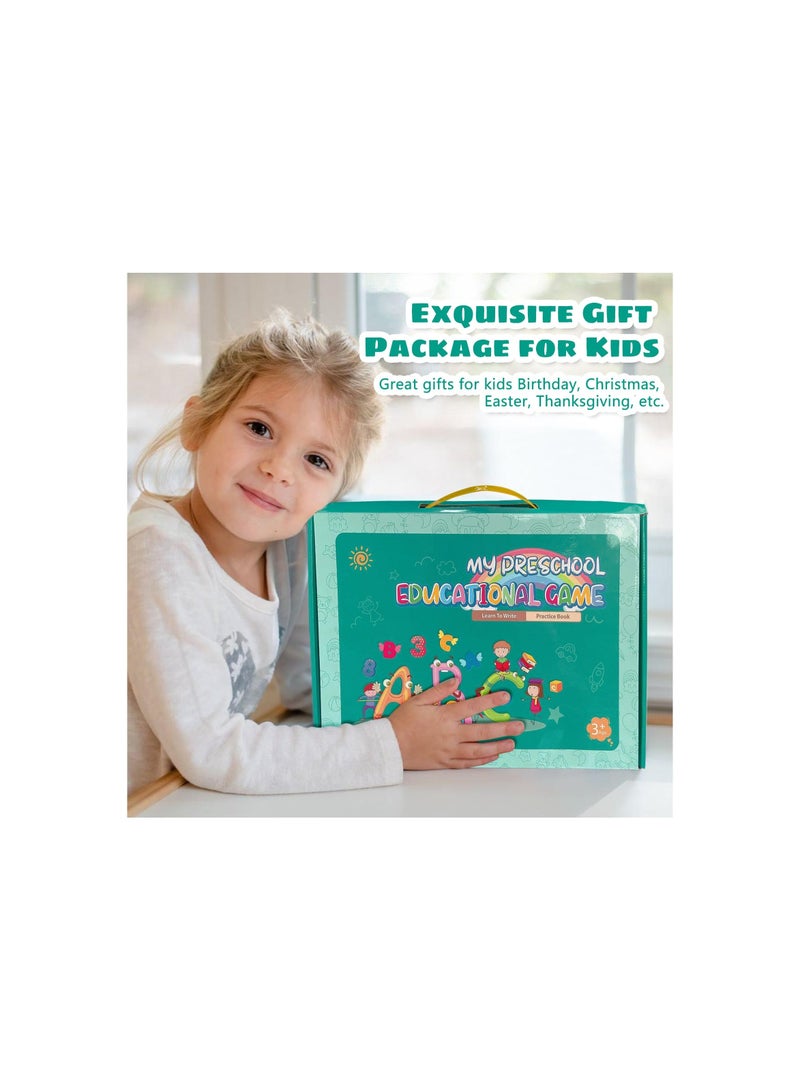 Handwriting Practice Book for Kids, Preschool Learning Activity Busy Book for Toddler 3 4 5 Year Olds, 40 s Autism Educational Montessori Toys, Best Gifts  for Boys and Girls In Kindergartens - Image 3