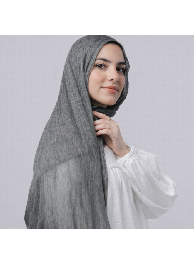 Marble Linen Scarf 013