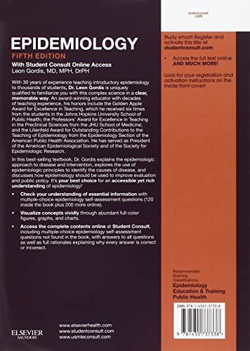 Saunders Epidemiology: with STUDENT CONSULT Online Access (Gordis, Epidemiology) - Image 2