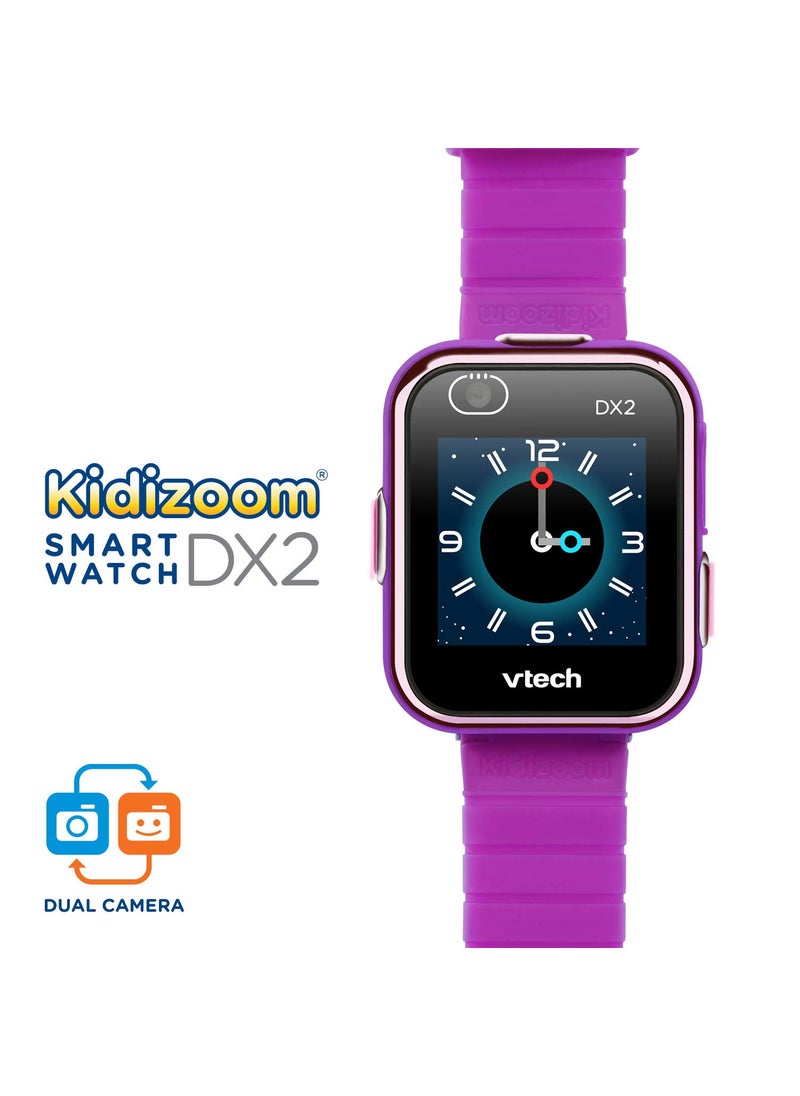 vtech VTech KidiZoom Smartwatch DX2, Purple  - Image 2