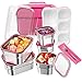 DaCool Stainless Steel Lunch Box Bento for Kids Adults Leakproof BPA-Free Metal Lunch Containers Tray 5-Compartment - Image 2