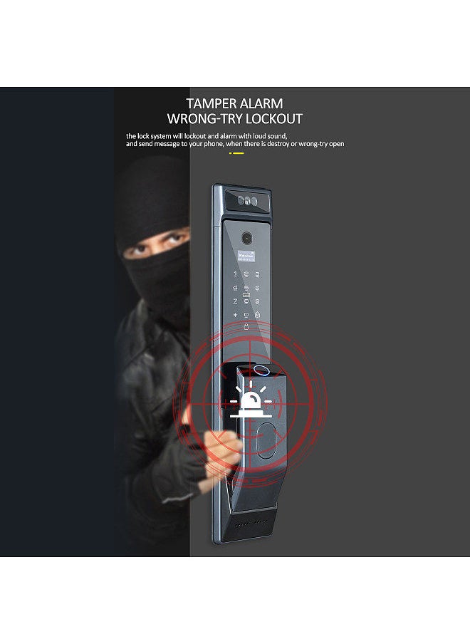 WAFU - WAFU Fingerprint Door Lock Smart Face Recognition APP Unlock 6 Unlocked Ways Locking Unlocking Automatically for Homes Apartments - Image 1