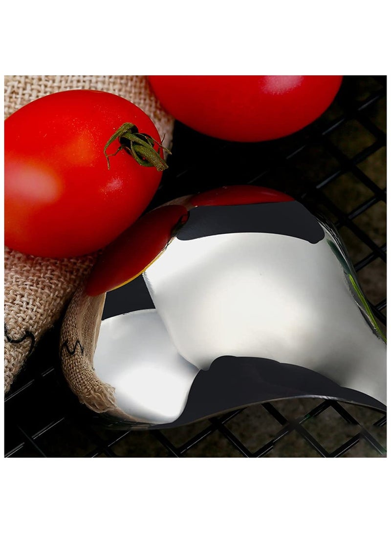 Blythornix Soup Spoon Stainless Steel, Soup Ladles for Serving, Large Cooking Ladles for Sauce Gravy Metal with Long Handle 2 Packs - Image 3