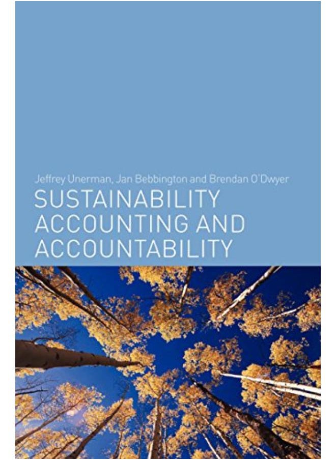 Sustainability Accounting and Accountability 