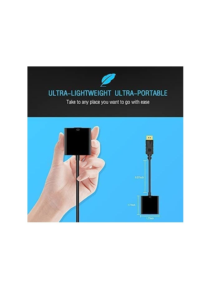 إيروريكس محول DP إلى HDMI مع دقة عالية 1080P عالية الدقة  - Image 2
