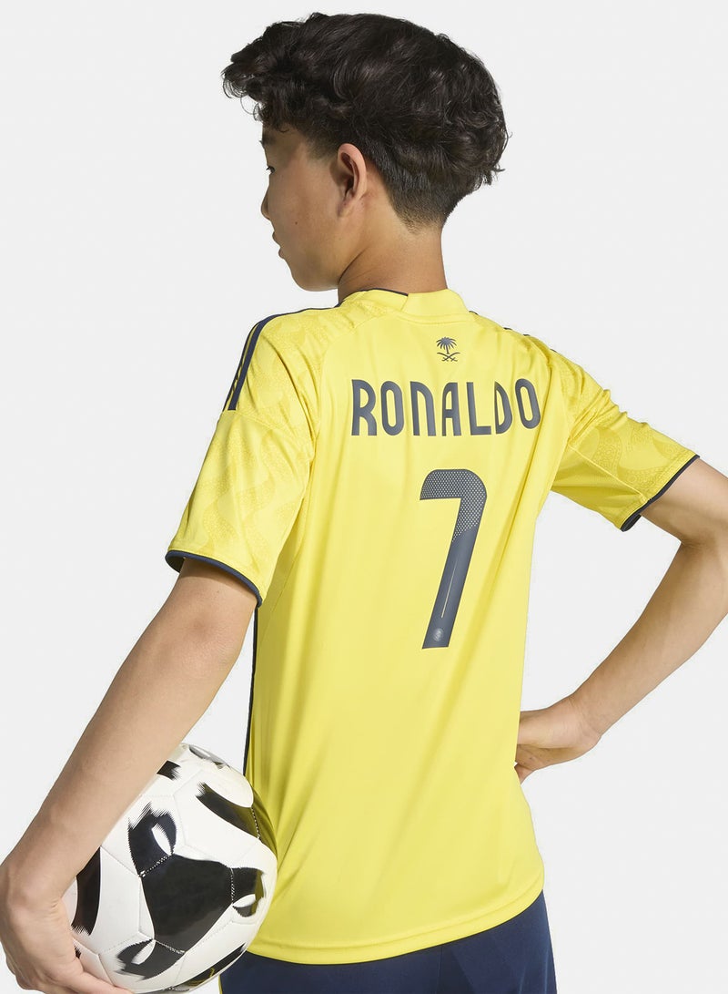 Adidas Al Nassr Fc 2025/2026 Home Jersey Kids - Image 5