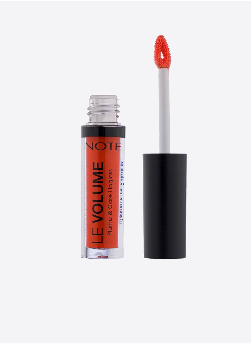 NOTE Cosmetics Le Volume Gloss - 05 no fear red  - Image 1