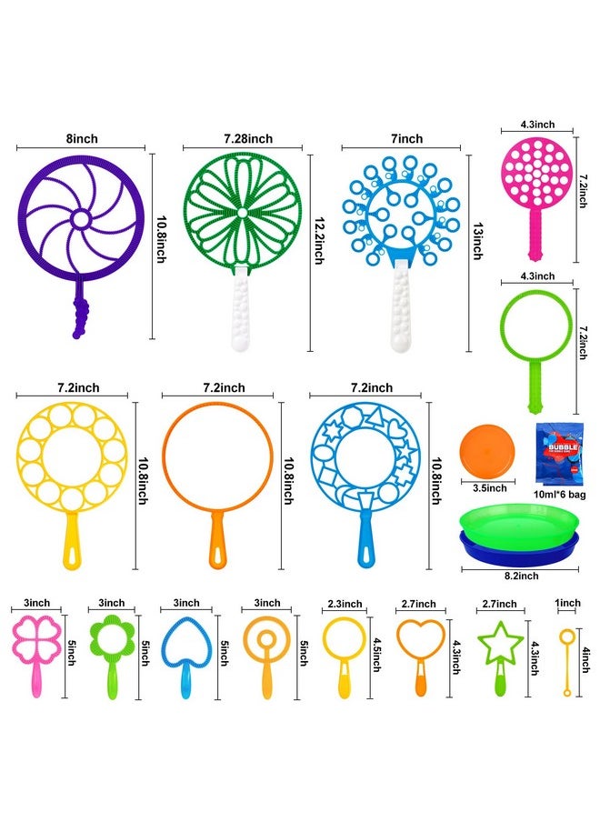 25Pcs Big Bubble Wands Set, Giant Bubble Wands Toys Bulk With Tray Bubble Solution Funny Bubbles Maker For Kids Adults Summer Outdoor Activities Birthday Gifts Bubble Party Favors - pzsku/Z2EA8EBEF4620D18ABF0AZ/45/_/1733730190/9a3b69f7-a6b2-4085-842a-deae65e6bbd5