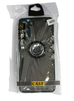 erorex Protective Case Cover For Samsung S21+ With Magnetic Ring Holder Green  - Image 2