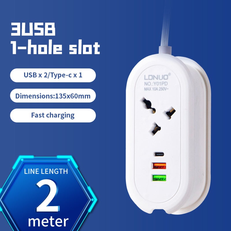 Wireless Charging Socket British Standard Usb Plug-In European Standard American Standard International Universal Hong Kong Universal British American British Pd - Image 1