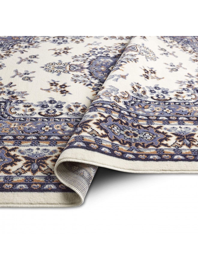Home Dynamix Premium Sakarya Traditional Medallion Border Area Rug, Porcelain, 1'9"x7'2" Runner - Image 2