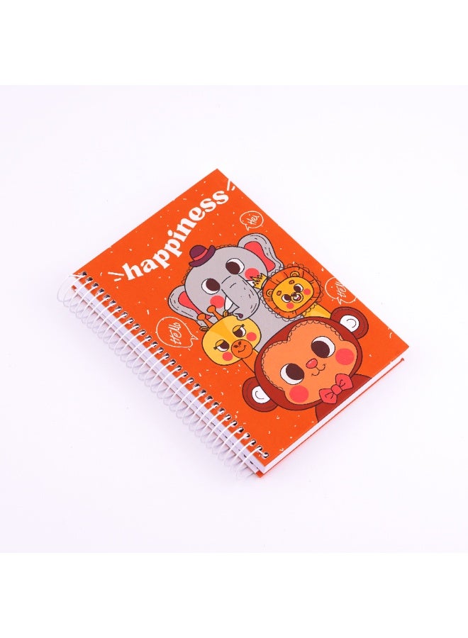 Borg El Arab Printed A5 Sketchbook Wirebound 100 Sheets - Image 1