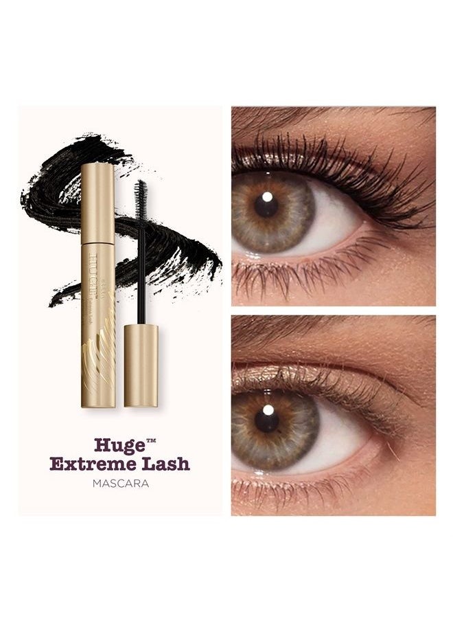 stila HUGE Extreme Lash Mascara, Intense Black , 0.44 Fl Oz (Pack of 1)  - Image 1