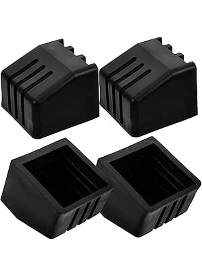 4 Pcs Gym Equipment Floor Protector Pads Non Slip Furniture Grippers For Home Exercise - Image 1