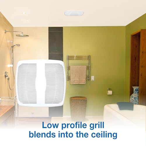 AIR KING AMERICA AS50 Advantage 50 CFM Ceiling Exhaust Fan, White - Image 3