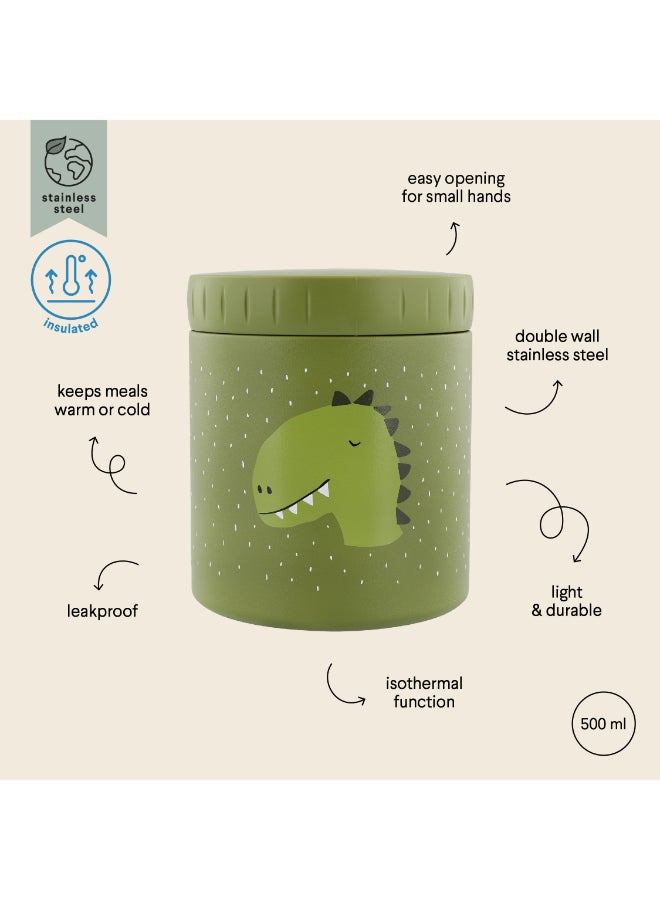 Trixie Double Wall Insulated Food Jar - 500ml - Mr. Dino - Image 3